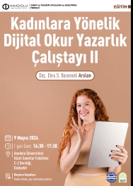 "Kadınlara Yönelik Dijital Okur Yazarlık Çalıştayı II"