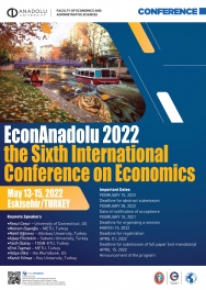 "EconAnadolu 2022 The Sixth International Conference On Economics"