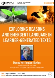 ''Exploring Reasons and Emergent Language in Learner Generated Texts''