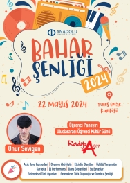 Bahar Şenliği 2024 "Öğrenci Panayırı ve Uluslararası Öğrenci Kültür Günü"