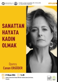 "Sanattan Hayata Kadın Olmak" Canan ERGÜDER