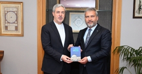  İran Kültür Müsteşarı Dr. Nazemi’den Anadolu Üniversitesi’ne Ziyaret