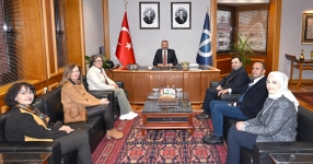 Rektör Adıgüzel’e sosyal inovasyon projesi ziyareti