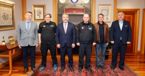  AFAD İl Müdürü Coşkun’dan Rektör Adıgüzel’e ziyaret
