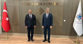  Rektör Adıgüzel’den TTK Başkanı Selvi’ye hayırlı olsun ziyareti